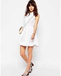 Robe chemise blanche Asos