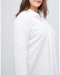Robe chemise blanche Asos