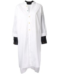 Robe chemise blanche Enfold