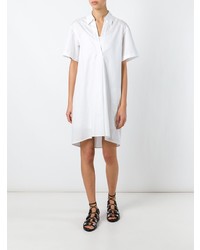 Robe chemise blanche T by Alexander Wang