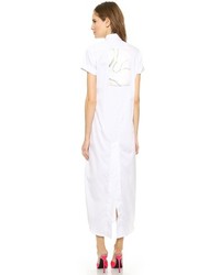 Robe chemise blanche