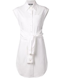 Robe chemise blanche Moschino