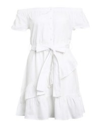 Robe chemise blanche New Look