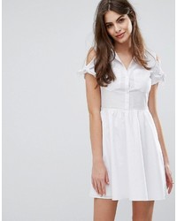 Robe chemise blanche Oasis