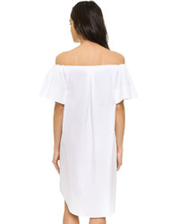 Robe chemise blanche Vince