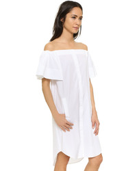 Robe chemise blanche Vince