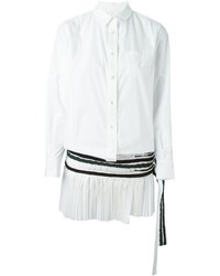 Robe chemise blanche Sacai