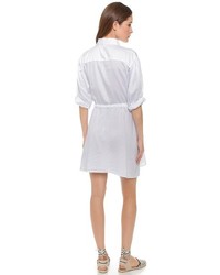 Robe chemise blanche Clu