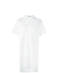 Robe chemise blanche T by Alexander Wang