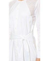 Robe chemise blanche