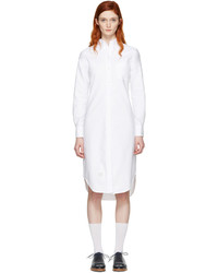 Robe chemise blanche Thom Browne