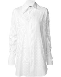 Robe chemise blanche Vivienne Westwood