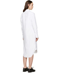 Robe chemise blanche Thom Browne