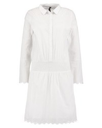 Robe chemise blanche YAS