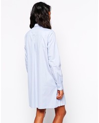 Robe chemise bleu clair Sportmax