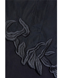Robe chemise brodée bleu marine 3.1 Phillip Lim