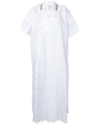 Robe chemise en dentelle blanche Antonio Marras