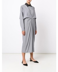 Robe chemise grise JW Anderson