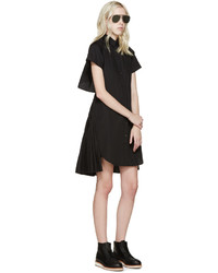 Robe chemise noire Sacai