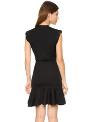 Robe chemise noire Veronica Beard