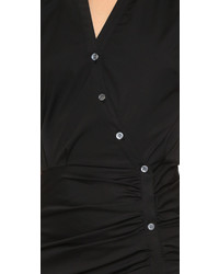 Robe chemise noire Veronica Beard