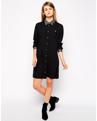 Robe chemise noire Fred Perry