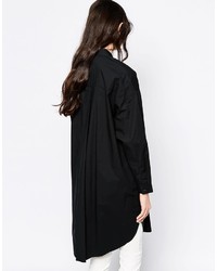 Robe chemise noire