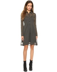 Robe chemise noire Marc by Marc Jacobs