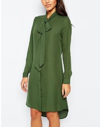 Robe chemise olive Missguided