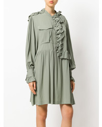 Robe chemise olive Erika Cavallini