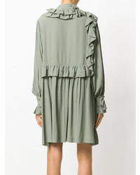 Robe chemise olive Erika Cavallini