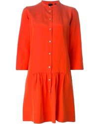 Robe chemise orange Aspesi