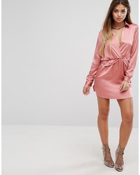 Robe chemise rose PrettyLittleThing