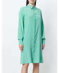 Robe chemise vert menthe A.F.Vandevorst