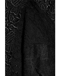 Robe de cocktail en dentelle noire Nina Ricci