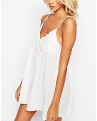 Robe de plage blanche Asos