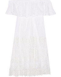 Robe de plage blanche