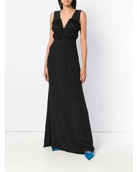 Robe de soirée à étoiles noire N°21