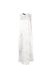 Robe de soirée à fleurs blanche Calvin Klein