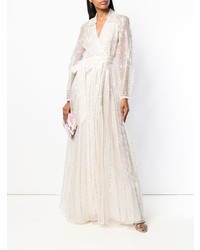 Robe de soirée beige Temperley London