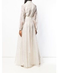 Robe de soirée beige Temperley London