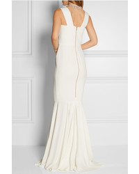 Robe de soirée beige Roland Mouret