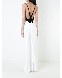 Robe de soirée blanche Mugler