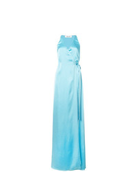 Robe de soirée bleu clair Dvf Diane Von Furstenberg