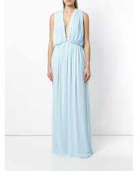 Robe de soirée bleu clair Vionnet