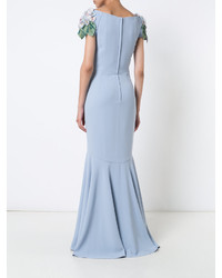 Robe de soirée bleu clair Dolce & Gabbana