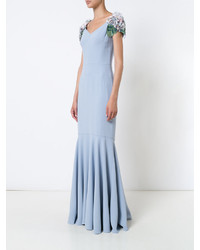 Robe de soirée bleu clair Dolce & Gabbana