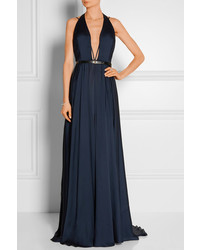 Robe de soirée bleu marine Jason Wu