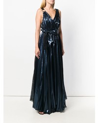 Robe de soirée bleu marine Maria Lucia Hohan