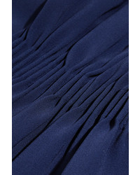 Robe de soirée bleu marine Stella McCartney